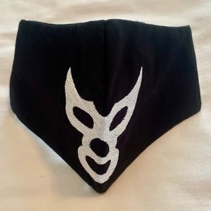ARTISAN : Black Lucha Libre Face Mask